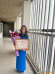 Cô Nguyễn Thị Trà My đạt giải nhì